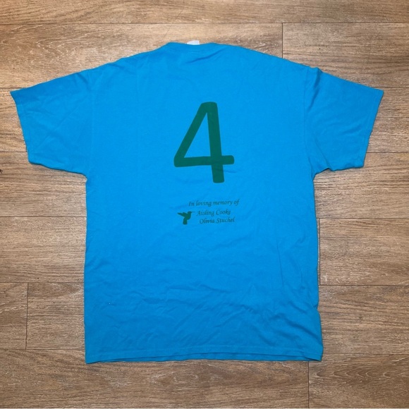 Jerzees Aisling & Olivia Fun Run t shirt size large - Picture 3 of 3